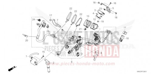 WIRE HARNESS (CRF450RS/RWES/RXS) CRF450RS de 2025